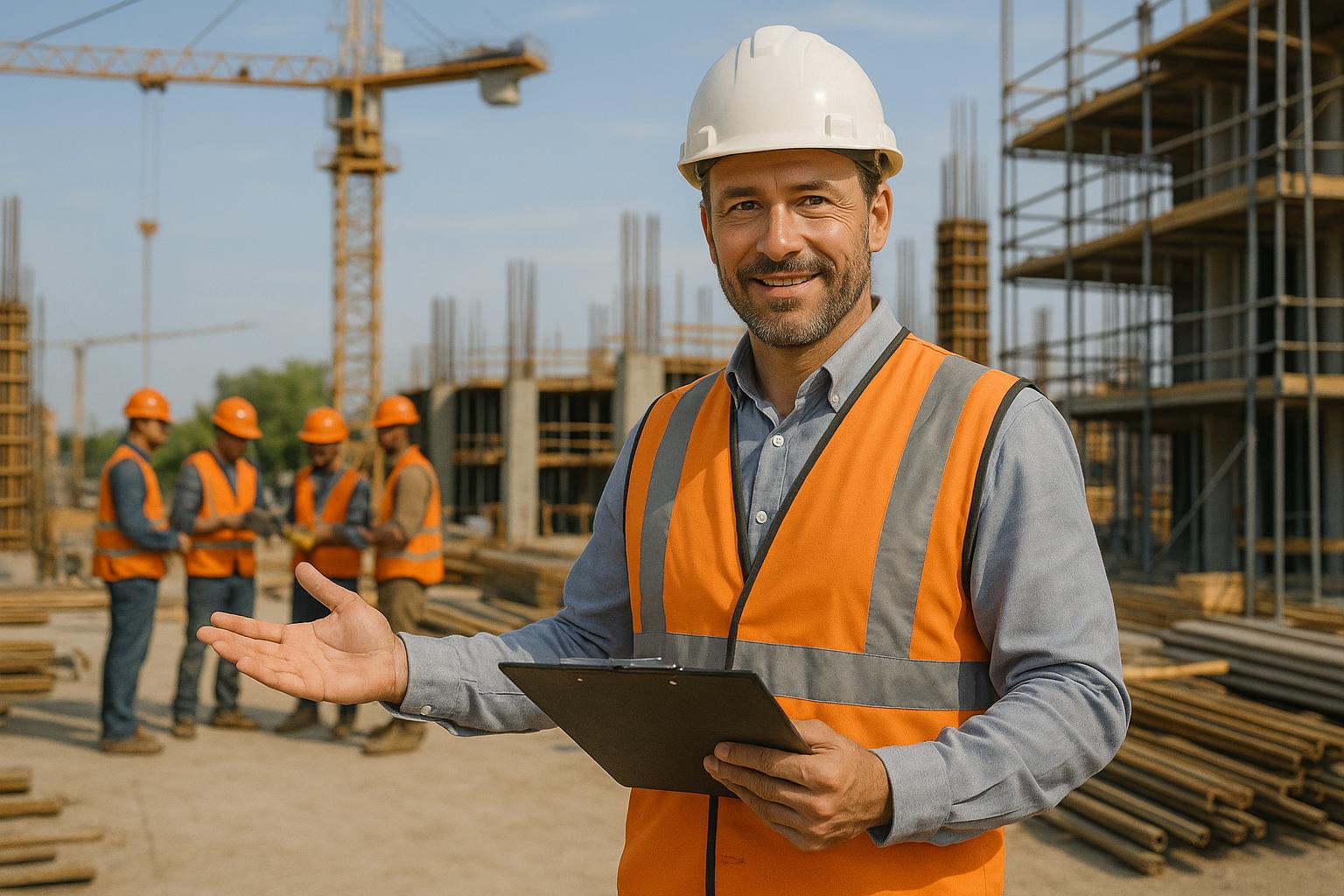 Supervisione cantieri: compiti e responsabilità