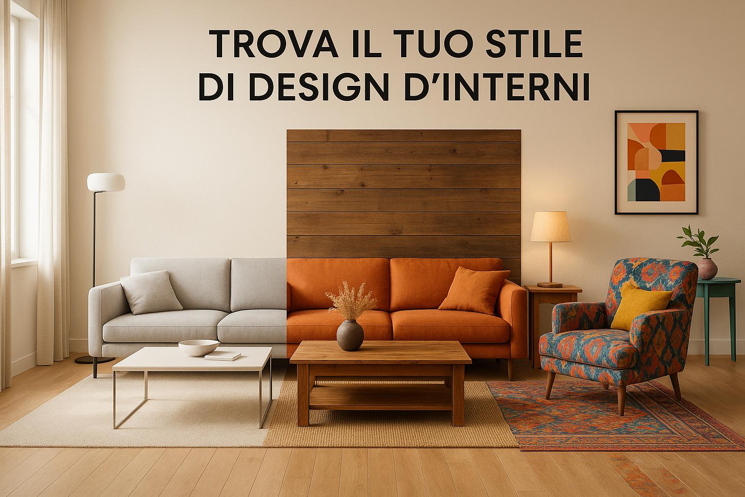 Trova il Tuo Stile di Design d'Interni