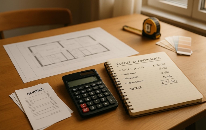 Come Pianificare un Budget di Contingenza per Ristrutturazioni