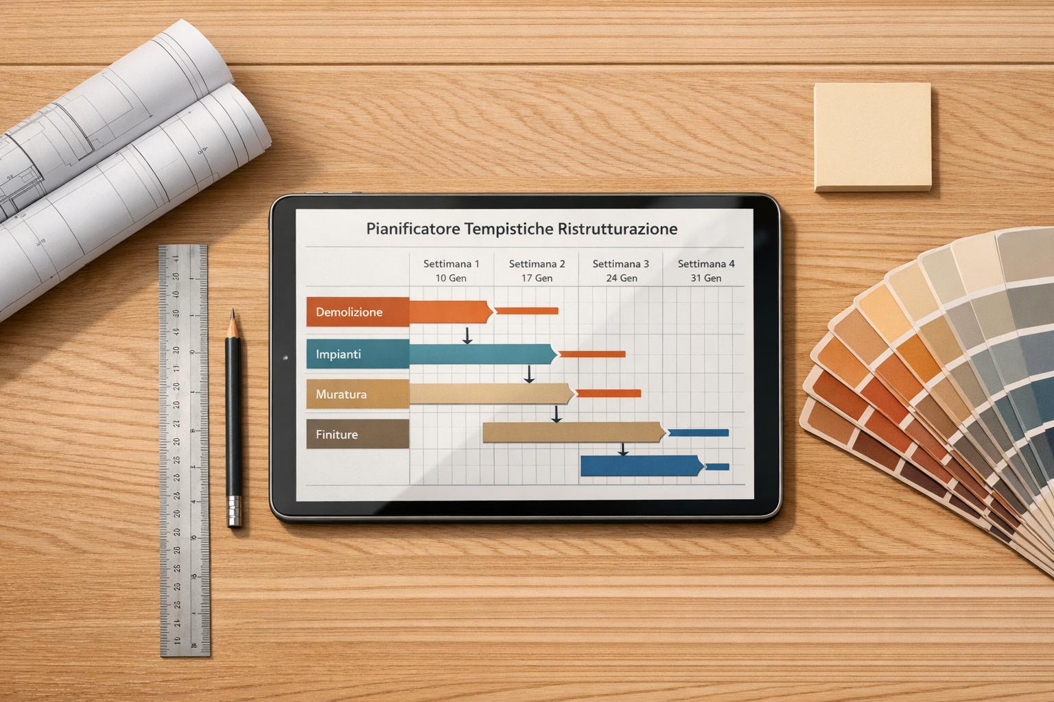 Pianificatore Tempistiche Ristrutturazione