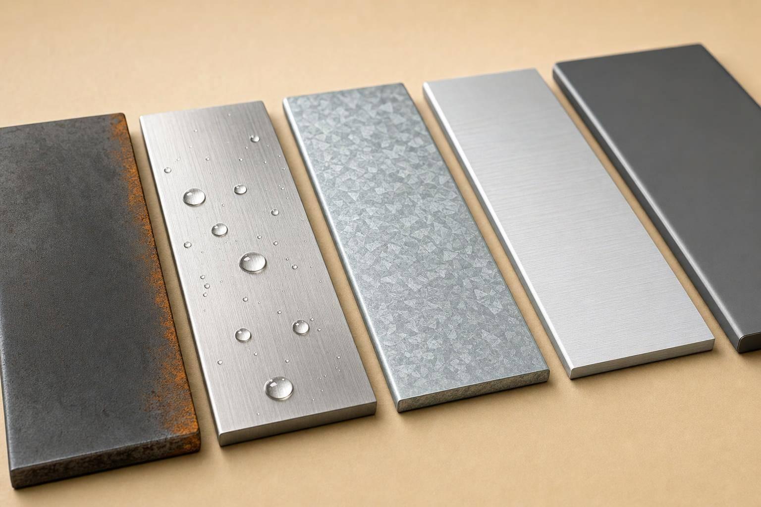 Materiali usati nei componenti metallici prefabbricati